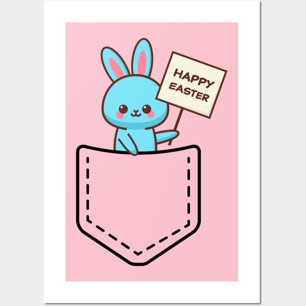 Happy Easter Wall Art by vladocar